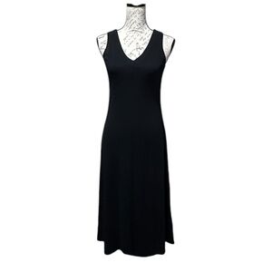 Chico's Sleeveless Black Maxi Dress Size 0